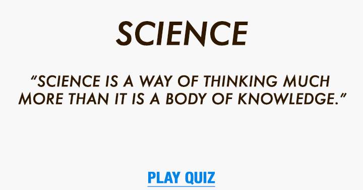 Science Quiz