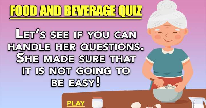 Food and Beverage Quiz